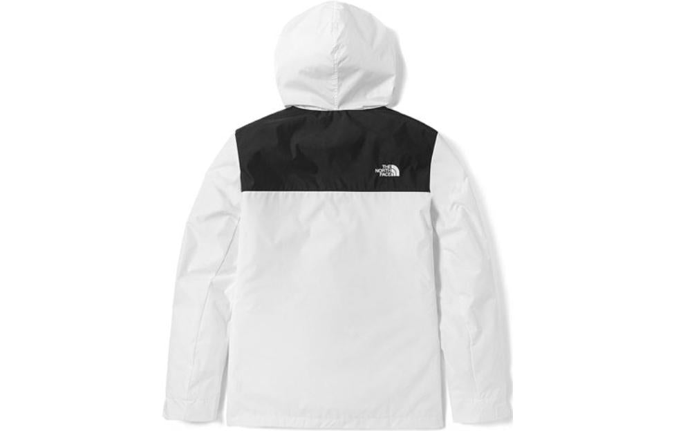 THE NORTH FACE Logo Mountain Windbreaker Jacket 'White' NF0A81NO-FN4 - 1_d7cb8330-4a77-4554-a1f3-a6f2c6ecabc4