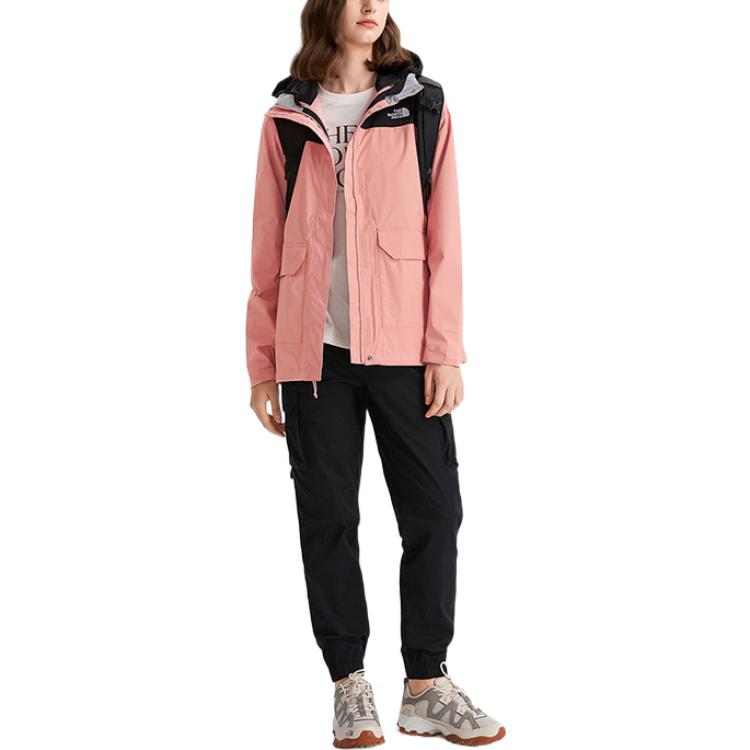 (WMNS) THE NORTH FACE FW22 Antora Jacket 'Pink' NF0A4U7T-574 - 1_e26bcc30-ed9d-488a-97bc-0ffd8cd70864