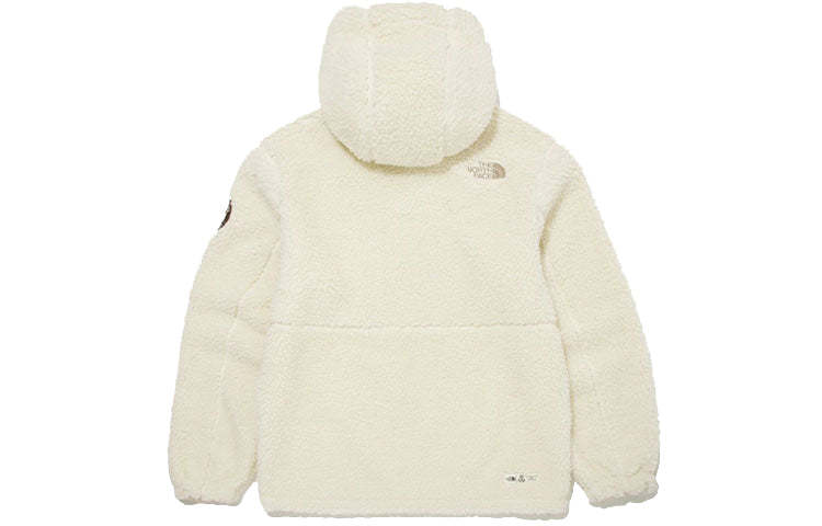 THE NORTH FACE Fleece Hoodie Jacket 'White' NJ4FM57A - 1_ebef021d-4959-4d7c-af8a-8278f356d124