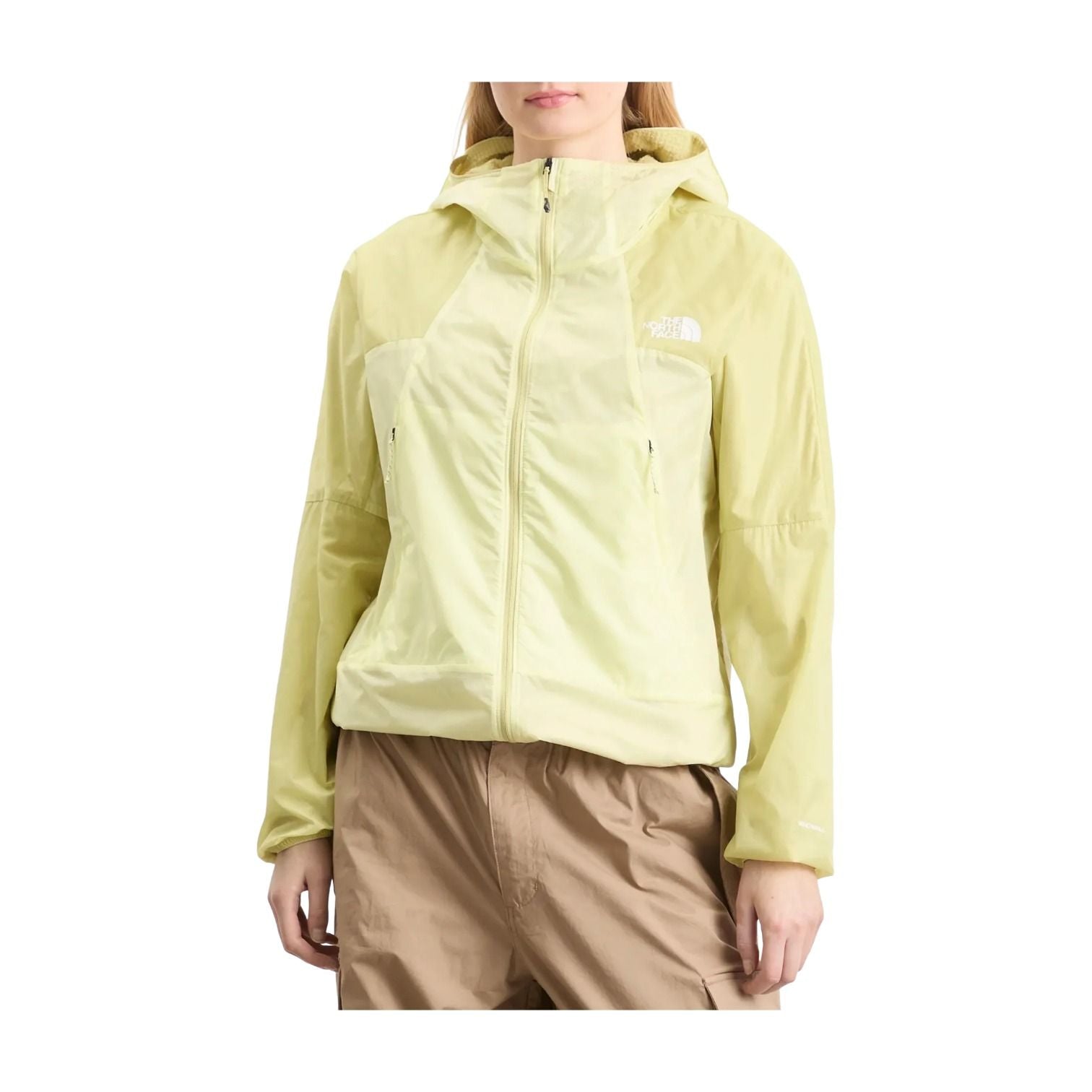 (WMNS) THE NORTH FACE Ridgelite Futurefleece Wind Jacket 'Lemon Mist Pear' NF0A8ERKGM4 - 19201_d4103797-5f16-4f81-804e-f0abacdd4bd4