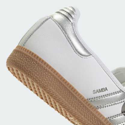 삼바 제인 - Cloud White / Silver Metallic / Gum