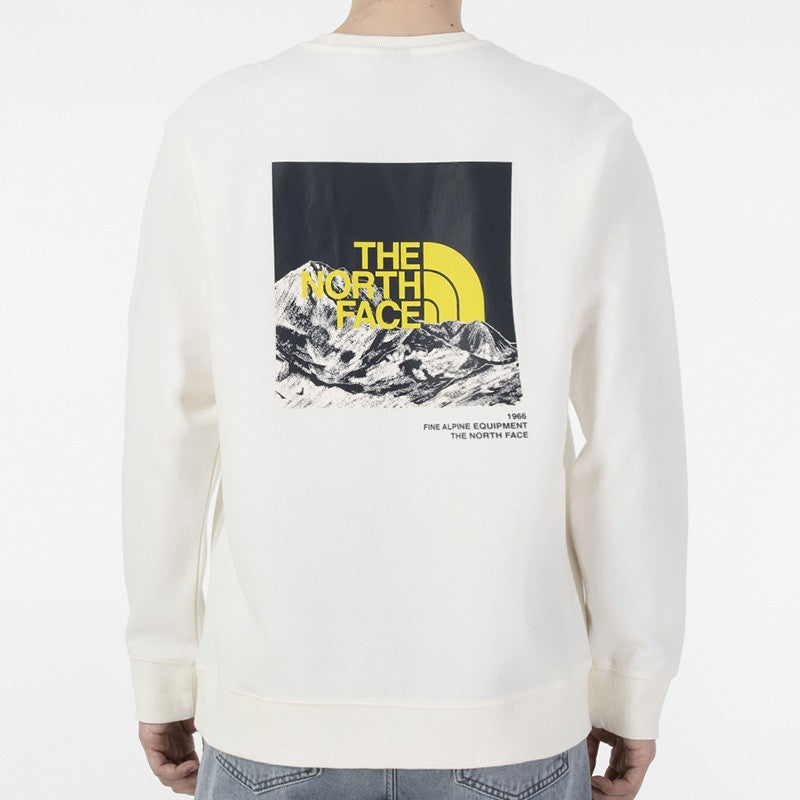 THE NORTH FACE Regrind Crew SS22 Logo Sweater 'White' NF0A5K1D-N3N - 2_07a828fc-00a9-42b2-adec-72c52c8a250c