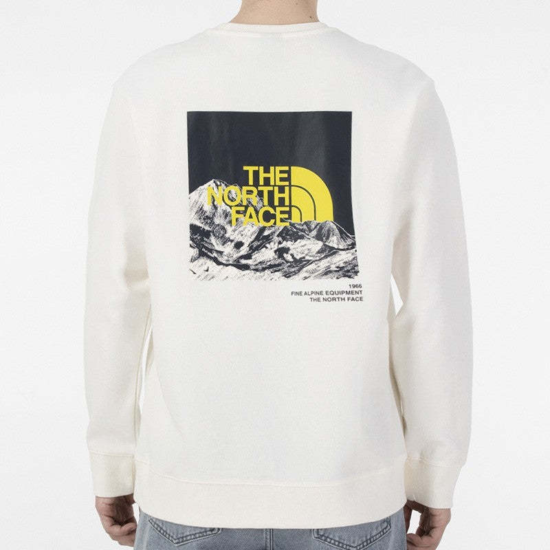 THE NORTH FACE Regrind Crew SS22 Logo Sweater 'White' NF0A5K1D-N3N - 2_07a828fc-00a9-42b2-adec-72c52c8a250c