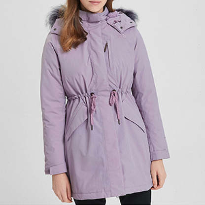 (WMNS) THE NORTH FACE Knee Length Coats 'Purple' 3VV2-D2Q - 2_0e02b11b-90d5-4db4-98eb-b5bc15f18cf0