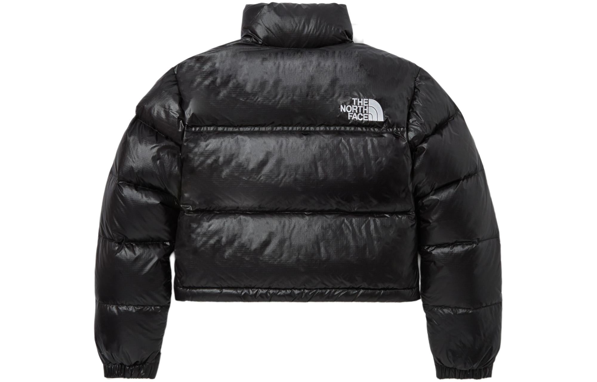 (WMNS) THE NORTH FACE Nuptse Short Jacket 'Black' NJ1DQ86A - 2_18ca9067-6cc3-480e-a7cc-d95cc213a994