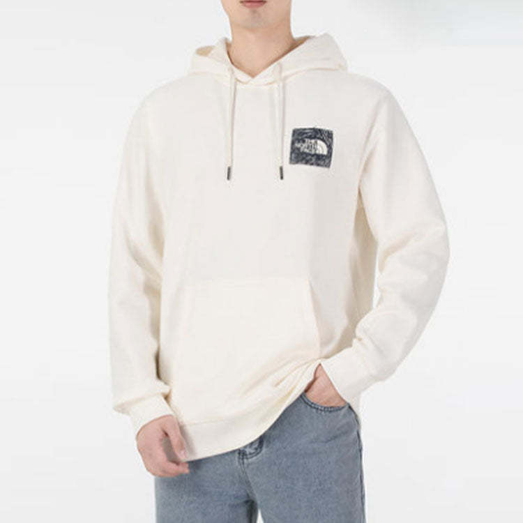THE NORTH FACE SS22 Logo Hoodie 'White' NF0A5JZL-N3N - 2_2c16a714-b454-412a-bc04-ba290cf3b131