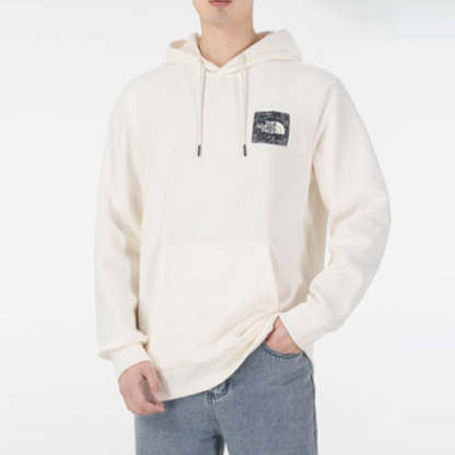 THE NORTH FACE SS22 Logo Hoodie 'White' NF0A5JZL-N3N - 2_2c16a714-b454-412a-bc04-ba290cf3b131