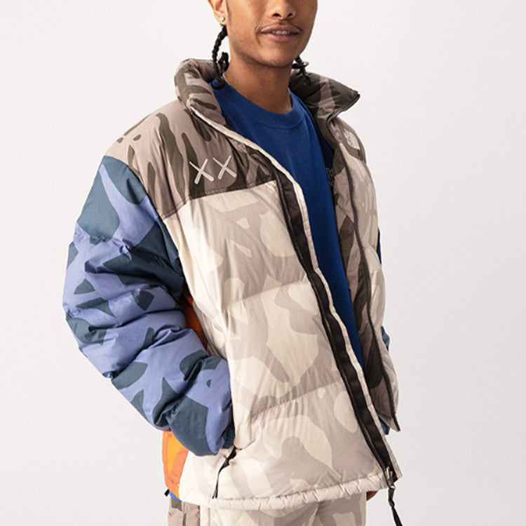 THE NORTH FACE X Kaws 1996 Nuptse 700 Jacket 'Grey' NF0A7WLU-75V - 2_34425655-9d26-4cbe-af31-50072be06bcf