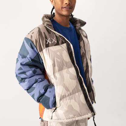 THE NORTH FACE X Kaws 1996 Nuptse 700 Jacket 'Grey' NF0A7WLU-75V - 2_34425655-9d26-4cbe-af31-50072be06bcf