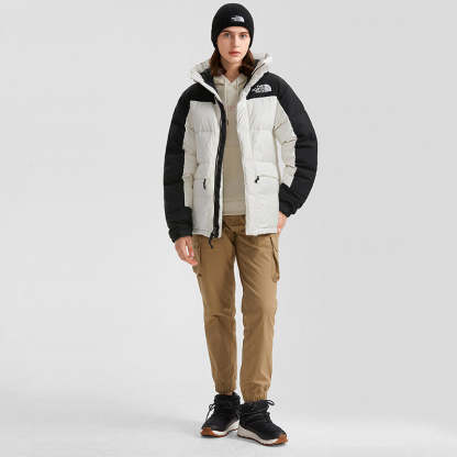 THE NORTH FACE Himalayan Ripstop Nylon Down Jacket 'White' NF0A4QYX-N3N - 2_42470fde-8599-40c4-a108-a8d5bf6bb29a