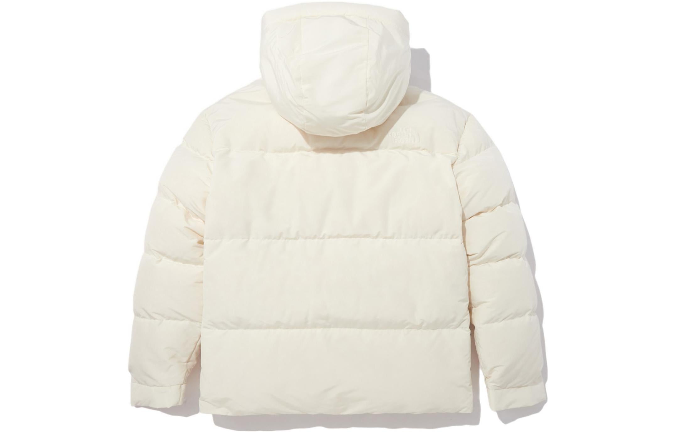THE NORTH FACE Logo Puffer Jacket 'White' NJ1DN58L - 2_48f59da5-2167-465f-9cfa-926d83558d44