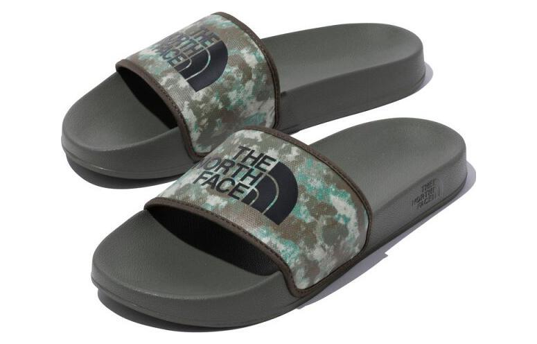 THE NORTH FACE Base Camp Slides III 'Military Olive Stippled Camo Print Tnf Black' TNF0-NF02354-080-MK - 2_5af3f8f1-2f3b-4097-9036-bf739b9a9cd9