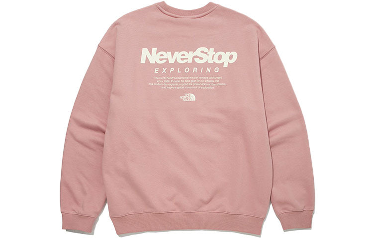 THE NORTH FACE Logo Sweater 'Pink' NM5MM51C - 2_5df831d7-d7d3-4a8f-b61d-5cb73d471c46