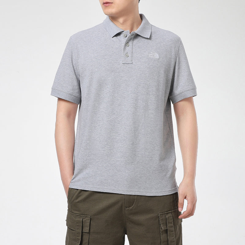 THE NORTH FACE Polo T-Shirts 'Grey' NF0A5B1O-DYX - 2_680af59a-80df-4ade-a105-615e919f47fd