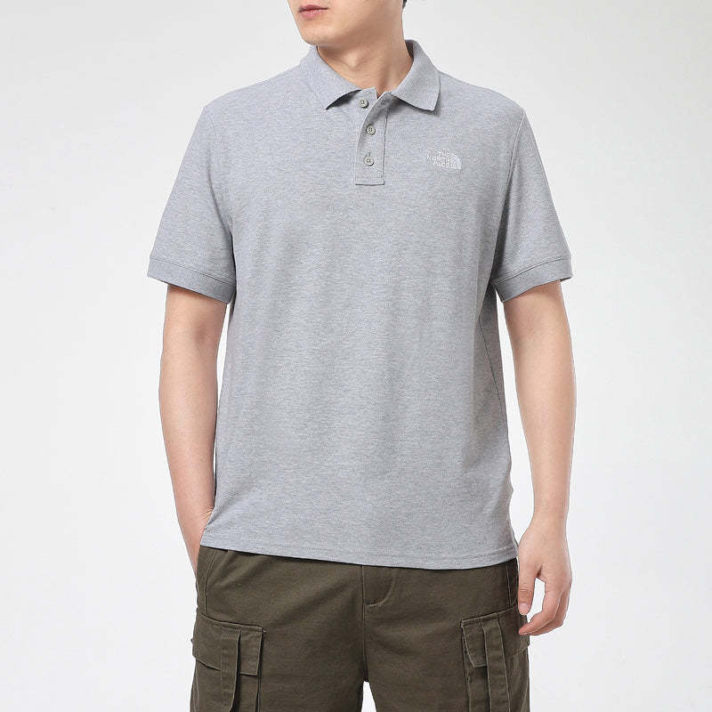 THE NORTH FACE Polo T-Shirts 'Grey' NF0A5B1O-DYX - 2_680af59a-80df-4ade-a105-615e919f47fd