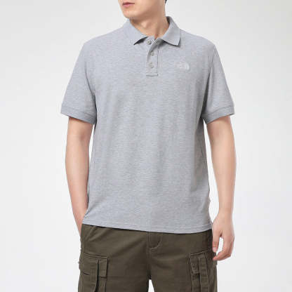 THE NORTH FACE Polo T-Shirts 'Grey' NF0A5B1O-DYX - 2_680af59a-80df-4ade-a105-615e919f47fd