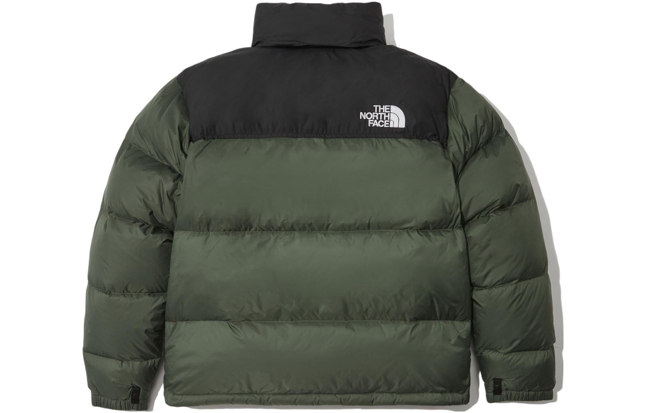 THE NORTH FACE FW221996 Eco Nuptse Jacket Asia Sizing 'Green Black' NJ1DN90C - 2_79bad325-84b5-403d-8edc-006a676af901