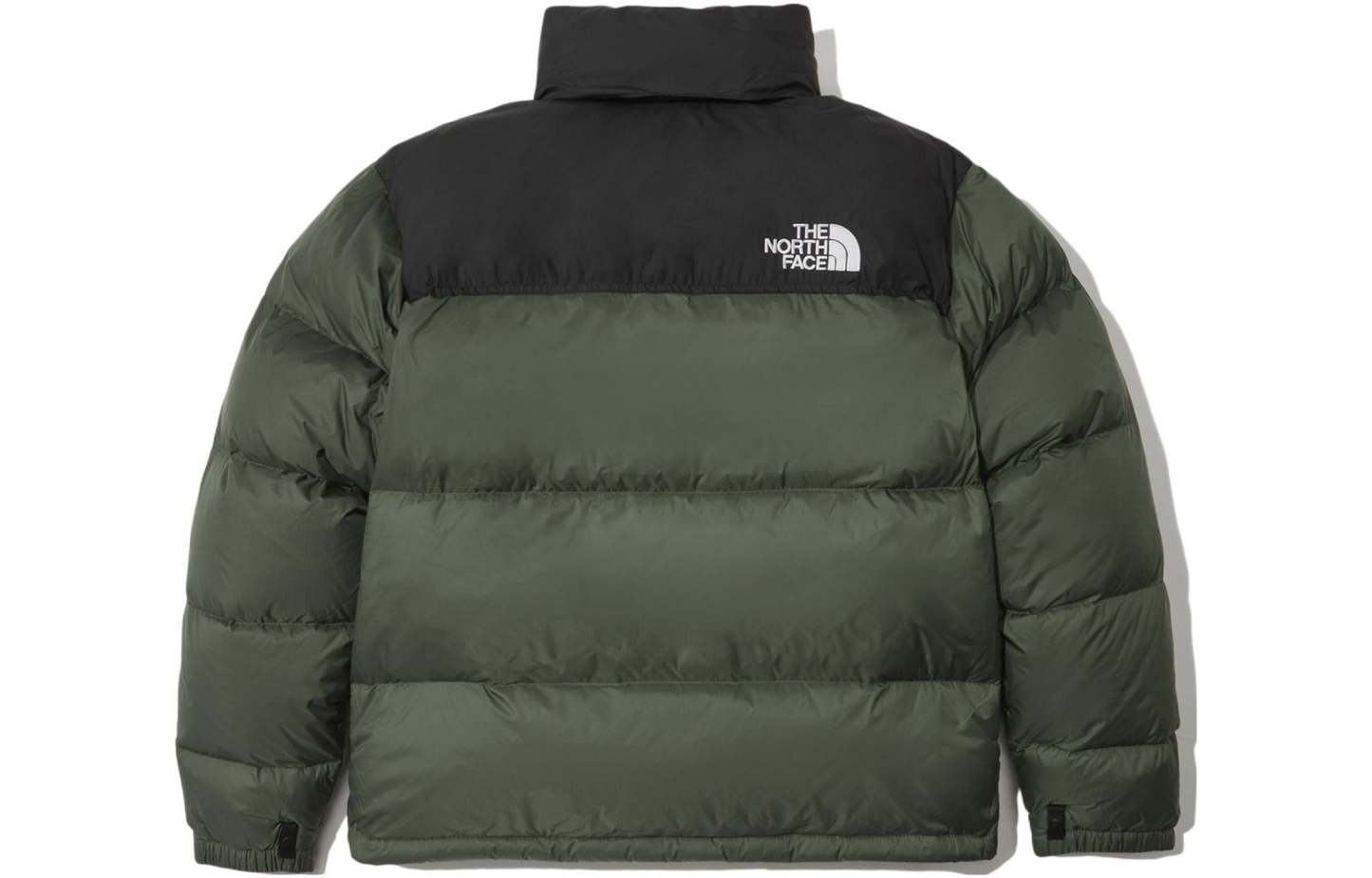 THE NORTH FACE FW221996 Eco Nuptse Jacket Asia Sizing 'Green Black' NJ1DN90C - 2_79bad325-84b5-403d-8edc-006a676af901