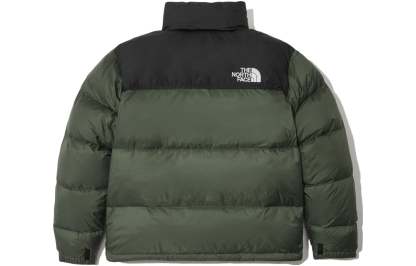 THE NORTH FACE FW221996 Eco Nuptse Jacket Asia Sizing 'Green Black' NJ1DN90C - 2_79bad325-84b5-403d-8edc-006a676af901