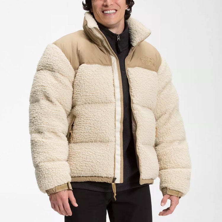 THE NORTH FACE Logo Nuptse Jacket 'Beige' NF0A5A84-11G - 2_8e062794-1477-4977-86d7-4434e9d18d98