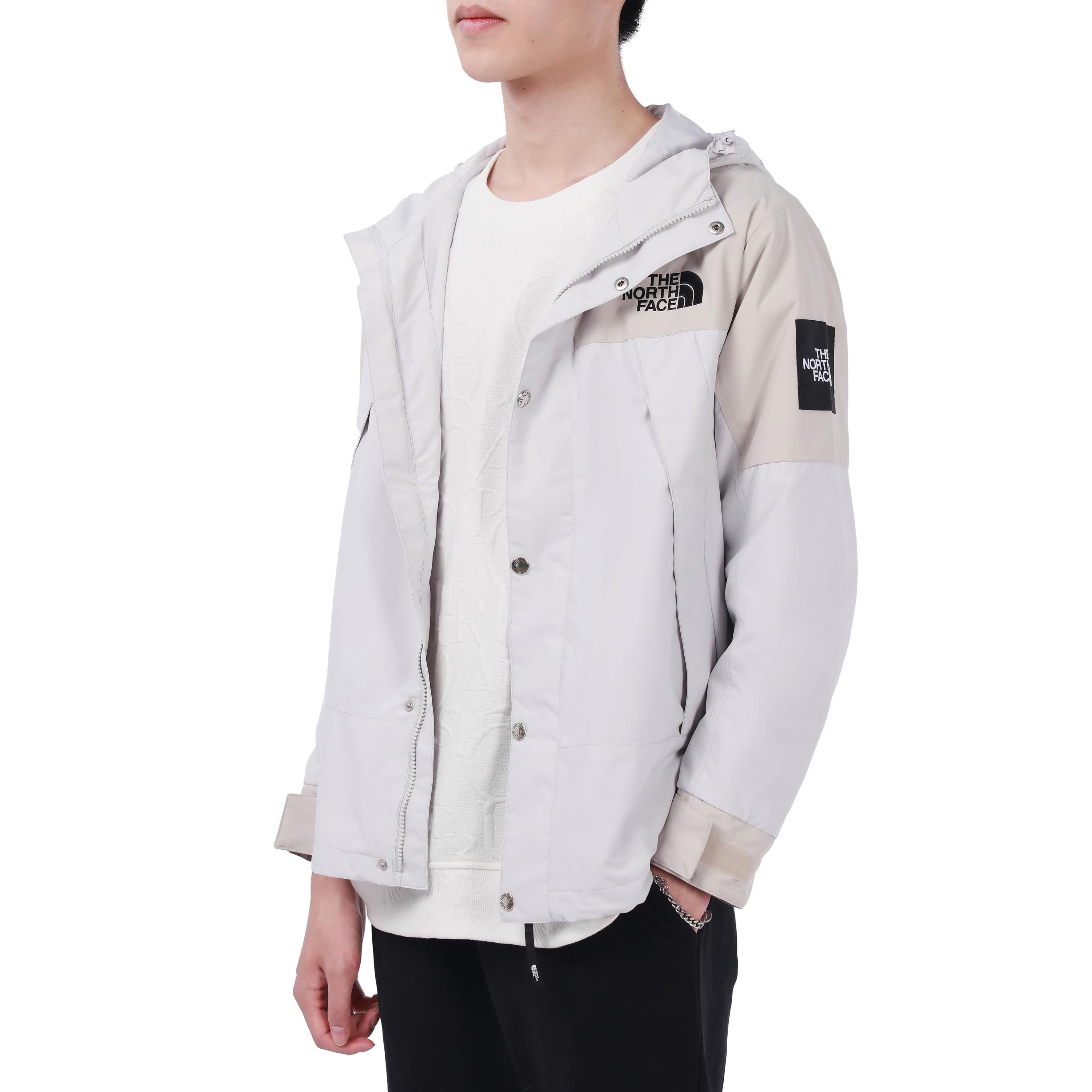 THE NORTH FACE Logo Mountain Windbreaker Jacket 'White' NF0A81NO-FN4 - 2_a26b4825-01de-431c-9c3d-635f046405b4