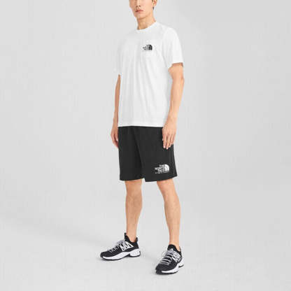 THE NORTH FACE Logo Woodcut Dome T-Shirt 'White' NF0A4U9L-FN4 - 2_abf85892-770e-4444-91ad-13703fc28c79