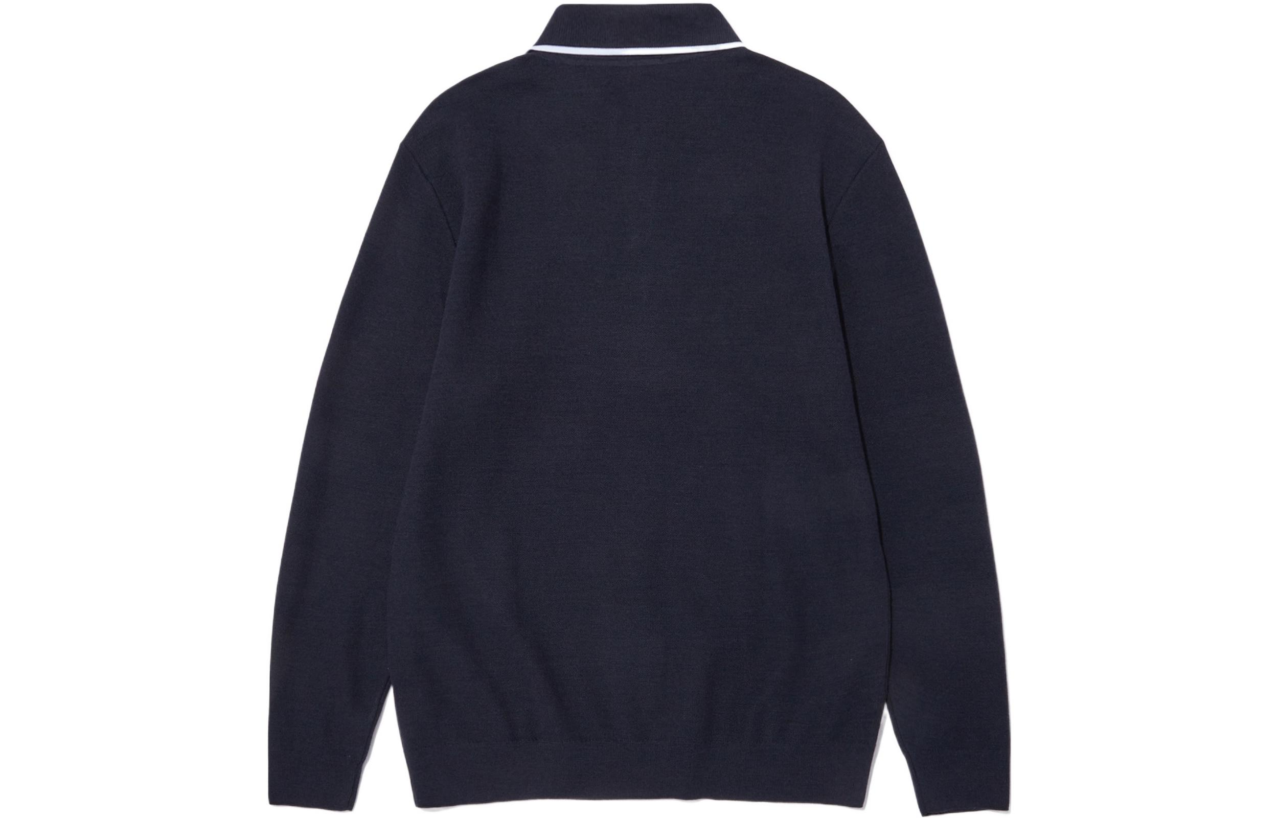 THE NORTH FACE Long Sleeve Polo Shirt 'Navy' NT7QN51B - 2_c0217aed-1c3c-4a88-929a-b24ce7c0c1e1