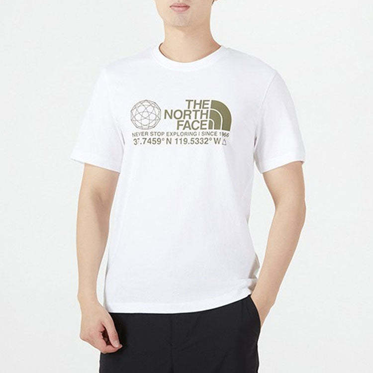 THE NORTH FACE Coordinates Short Sleeve T-Shirt 'White' NF0A7WAT-FN4 - 2_c722d582-7763-4aee-bc4f-e33f2c557daf