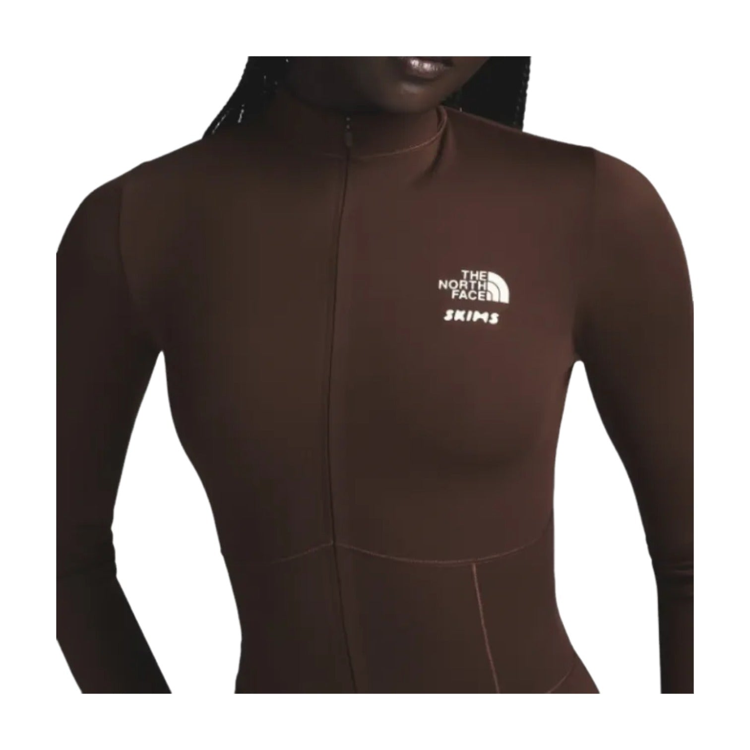 THE NORTH FACE x SKIMS FW24 Refina BodySuit 'Cocoa' NF0A8EDS-COA - 20250110-6731bfdb2ff08eff-w750h750