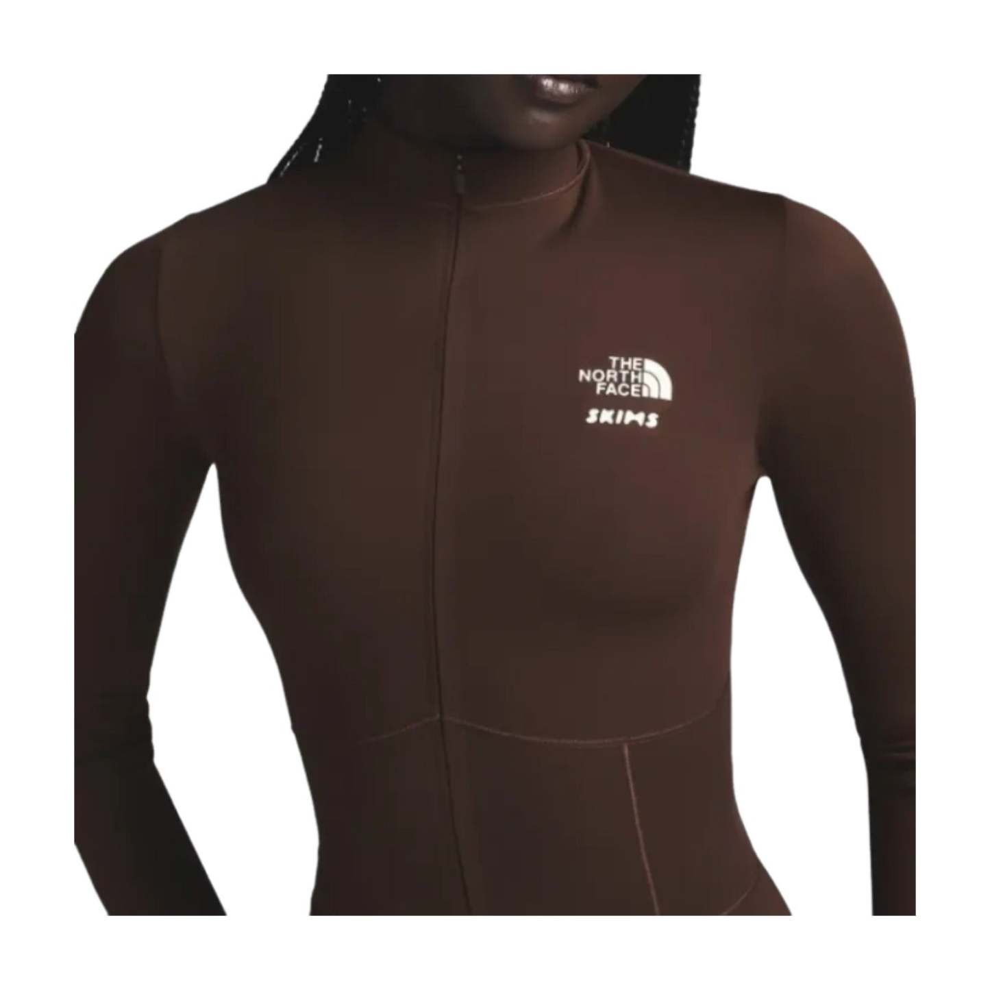 THE NORTH FACE x SKIMS FW24 Refina BodySuit 'Cocoa' NF0A8EDS-COA - 20250110-6731bfdb2ff08eff-w750h750