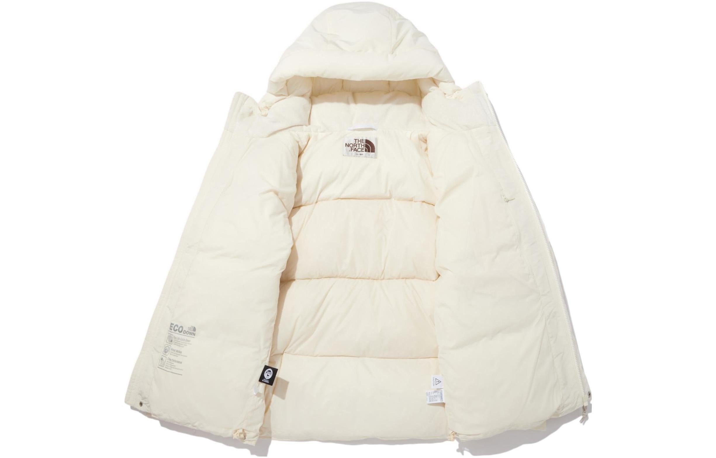 THE NORTH FACE Logo Puffer Jacket 'White' NJ1DN58L - 3_0df82f96-b185-4592-9795-4f4724245afc