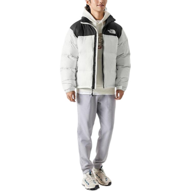 THE NORTH FACE Feather Down High-neck Jacket 'Beige' NF0A3C8D-QLI - 3_23526021-f414-4e86-9dca-f79e26a3d57a