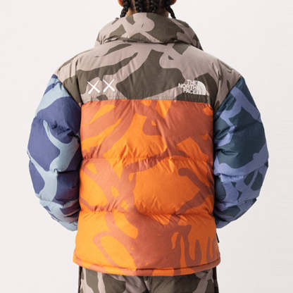 THE NORTH FACE X Kaws 1996 Nuptse 700 Jacket 'Grey' NF0A7WLU-75V - 3_29578357-051e-45ef-8cb3-0db6ee265bbc