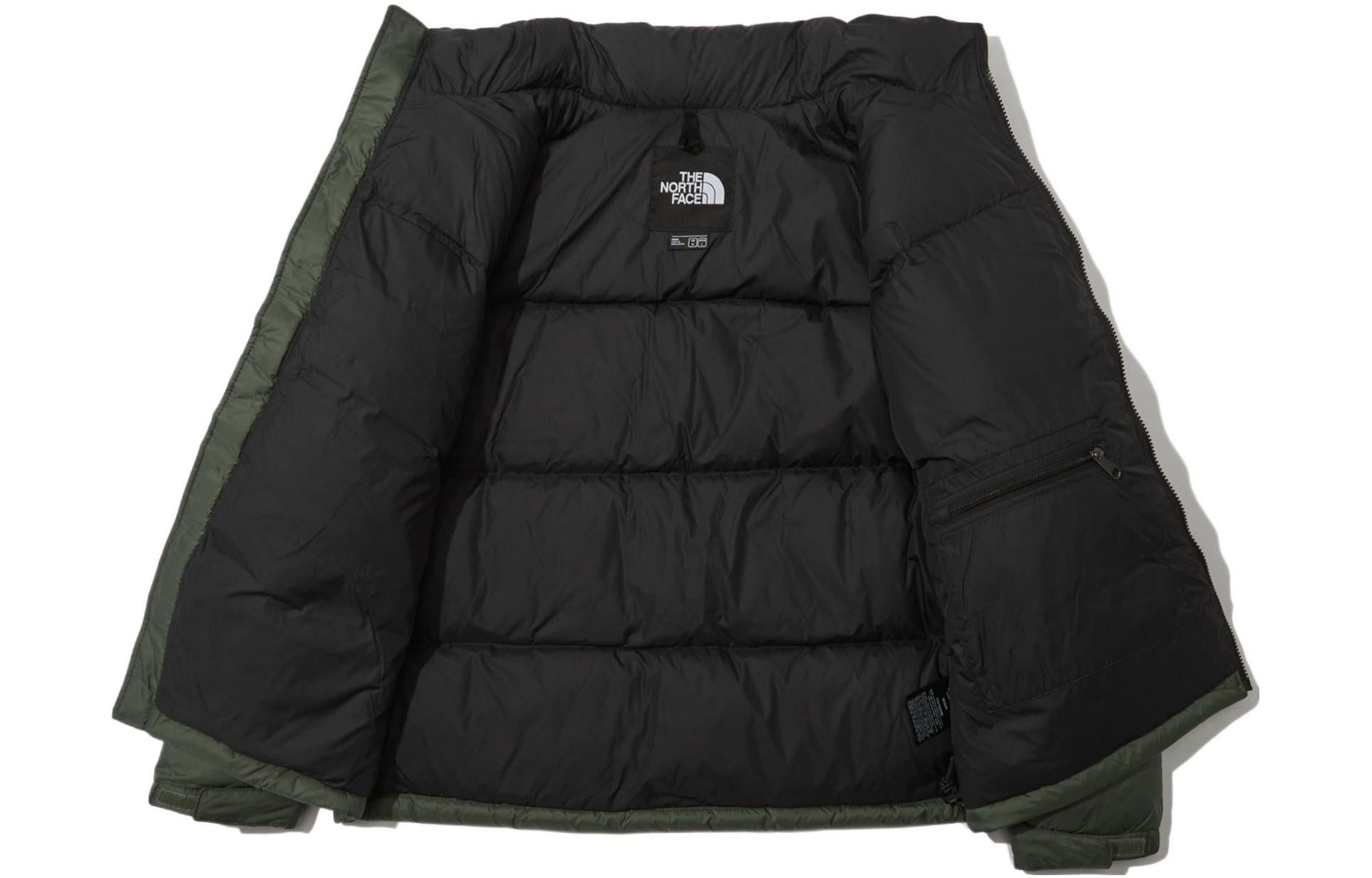 THE NORTH FACE FW221996 Eco Nuptse Jacket Asia Sizing 'Green Black' NJ1DN90C - 3_2dec2575-974f-4d5d-92c6-39f776c52f57