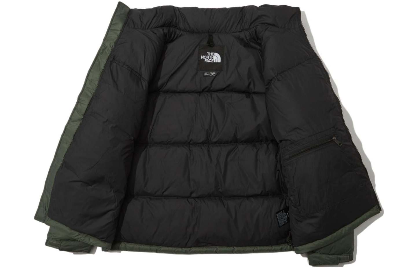 THE NORTH FACE FW221996 Eco Nuptse Jacket Asia Sizing 'Green Black' NJ1DN90C - 3_2dec2575-974f-4d5d-92c6-39f776c52f57