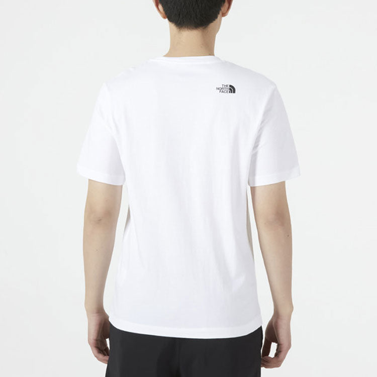 THE NORTH FACE Coordinates Short Sleeve T-Shirt 'White' NF0A7WAT-FN4 - 3_3a48ae79-4d2f-48c0-aa85-7226376537c7
