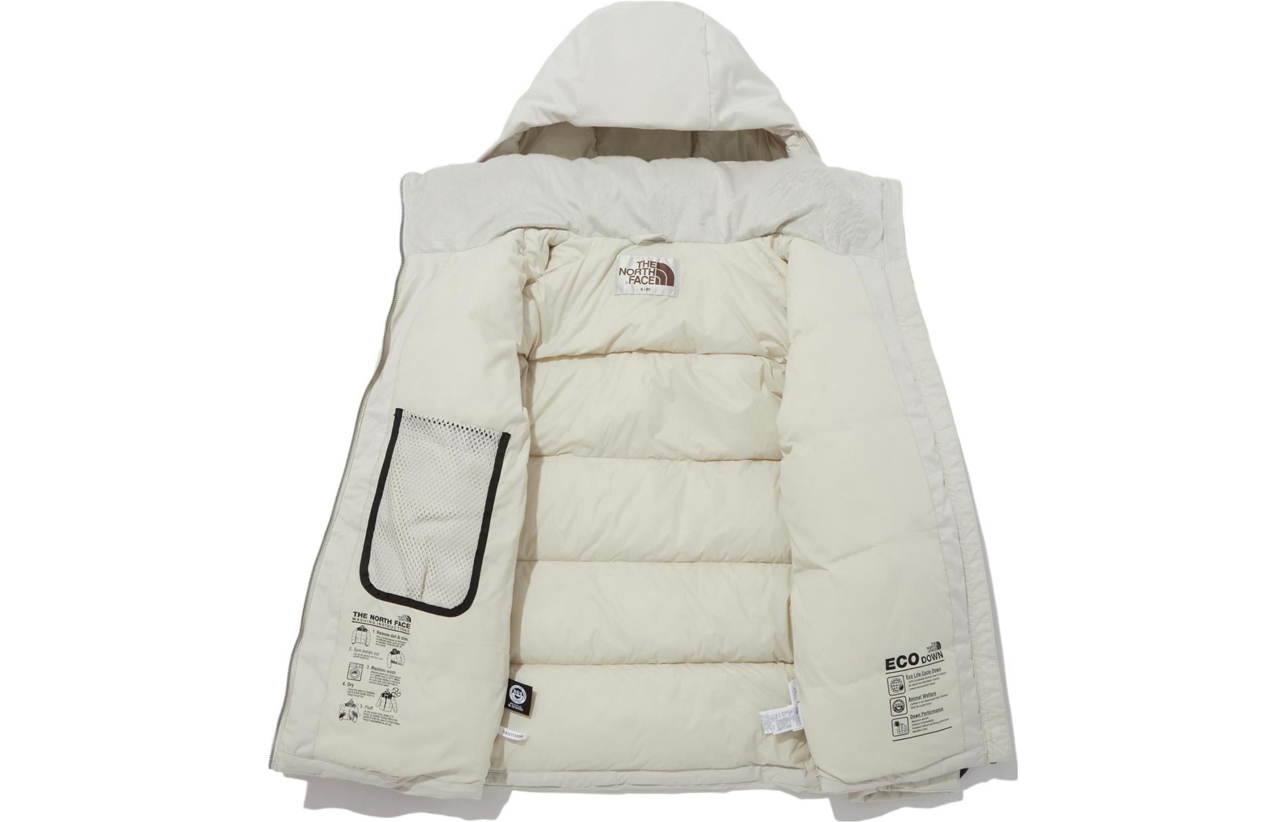 THE NORTH FACE Nylon Street Jacket 'White' NJ1DN54L - 3_4c9a31f3-e17a-4259-ad5b-78a1ba20dc4e