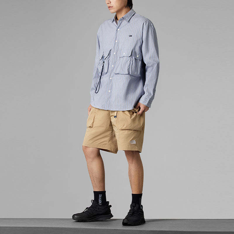 THE NORTH FACE Long Sleeve Stripe Shirt 'Teal' NF0A885K-QHO - 3_4dd91700-5483-423a-b219-e08f1c6ad647