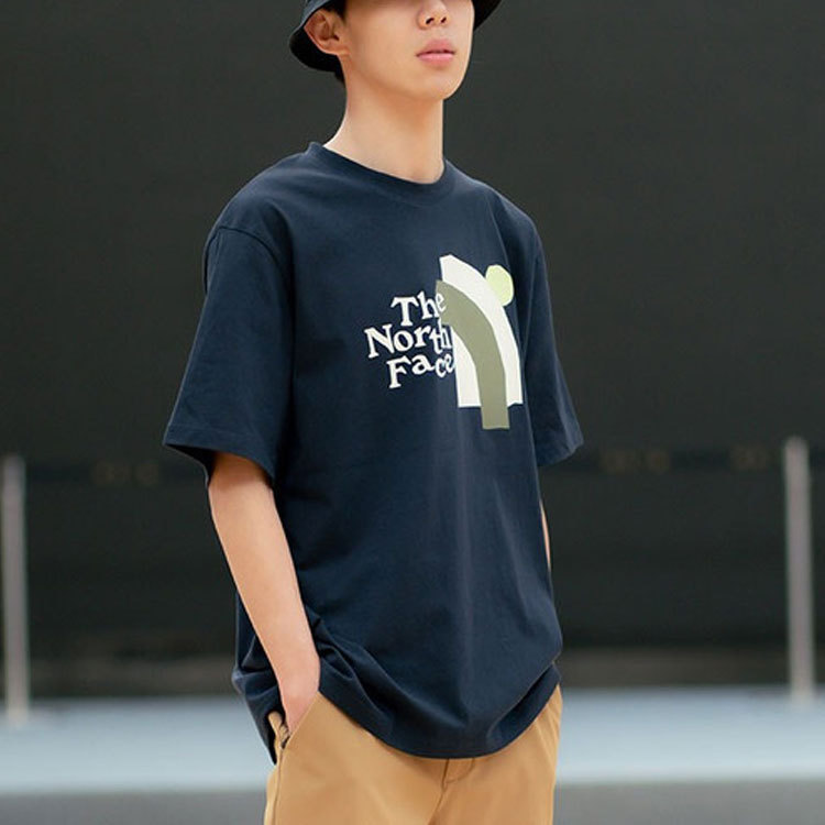 THE NORTH FACE SS22 T-Shirt 'Navy' NF0A5JZU-RG1 - 3_5325190c-45e3-49c1-b235-87f8589e44b6