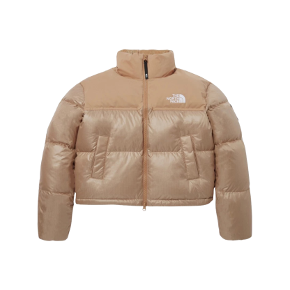 (WMNS) The North Face White Label Novelty Nuptse Down Jacket Asia Sizing 'Beige Brown' NJ1DP85N - 3_6fc9c187-eaae-40bf-ba86-1a7d1514b3dd