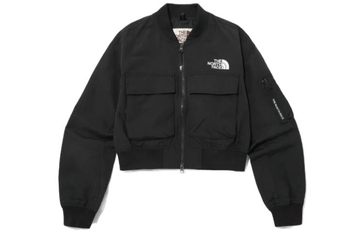 THE NORTH FACE SS23 Logo Neilton Bomber Jacket 'Black' NJ3BP12J - 3_7e80e192-946c-4d66-934b-2e5934640d40