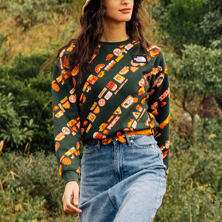 (WMNS) THE NORTH FACE Vanlife Logo Sweater 'Multicolor' NF0A5JW9-VR0 - 3_996d0278-84fa-46a3-bf96-4e3df95cd8cd