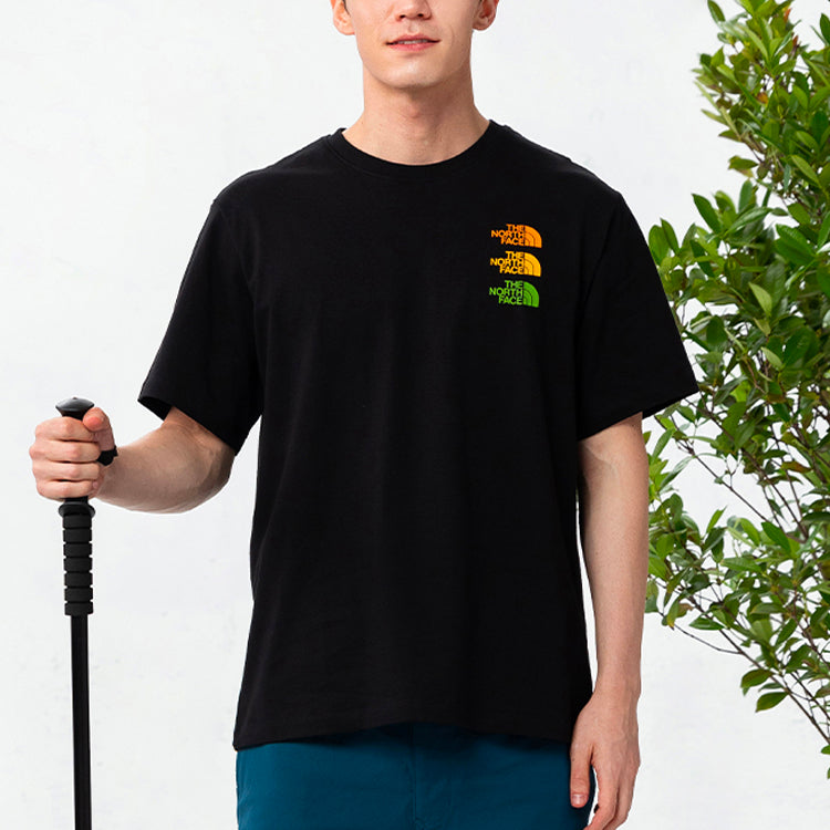 THE NORTH FACE SS21 Tri Logo Shirt 'Black' NF0A7QRF-JK3 - 3_af90da79-281f-42e9-b4b8-3ae9201c24fd