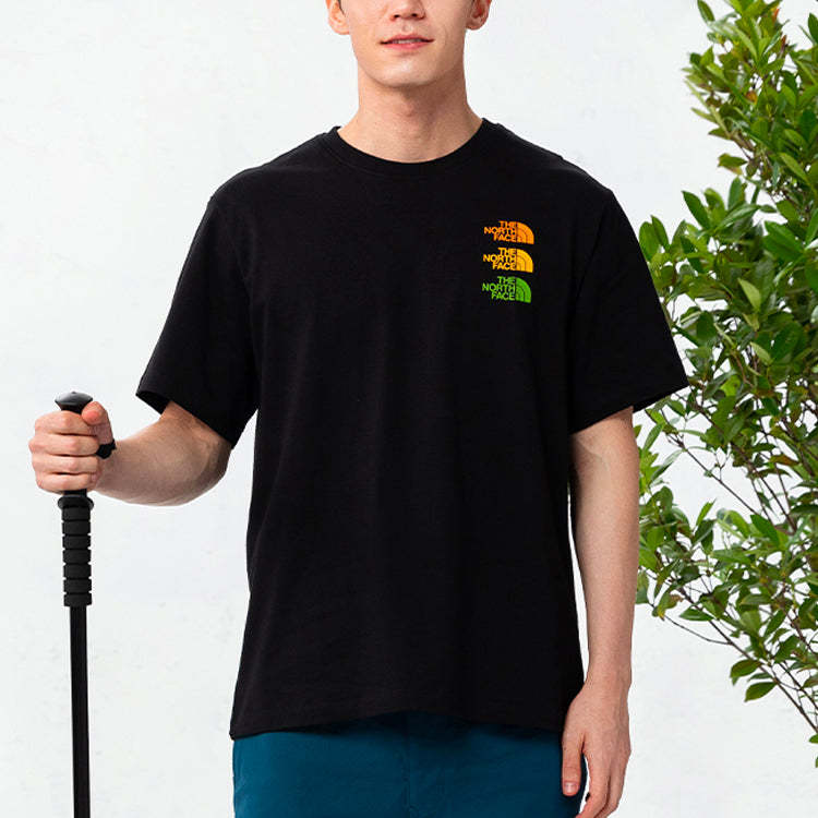 THE NORTH FACE SS21 Tri Logo Shirt 'Black' NF0A7QRF-JK3 - 3_af90da79-281f-42e9-b4b8-3ae9201c24fd