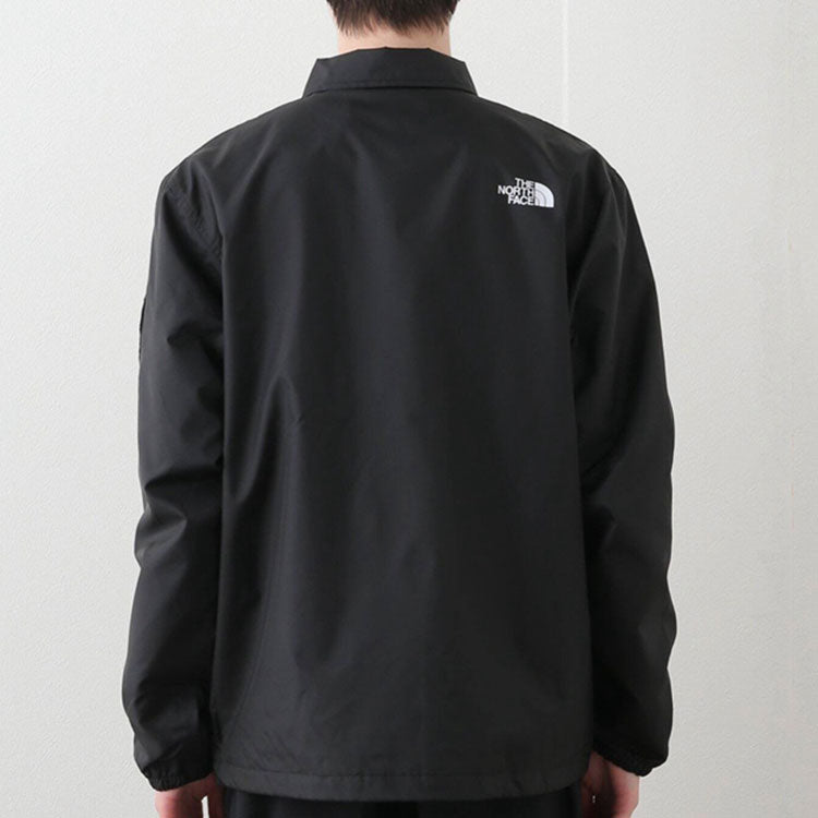 THE NORTH FACE Logo Wind Coaches Jacket 'Black' NP72130-K - 3_b65f7f76-890c-446a-a55f-4e4cfd8ceceb