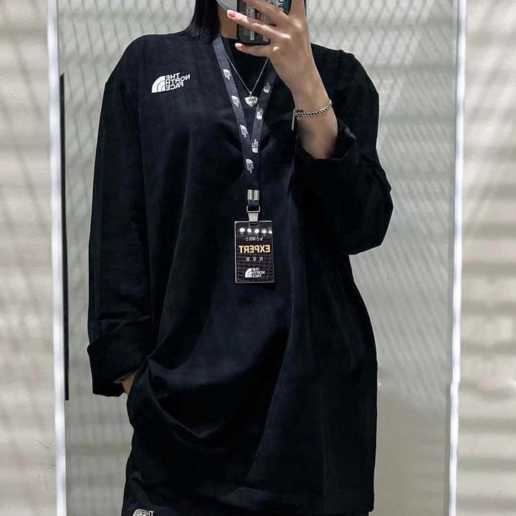 THE NORTH FACE Long Sleeve T-Shirt 'Black' NT7TN90A - 3_d086cc6a-0db7-43ea-9c7b-180f5cf34835