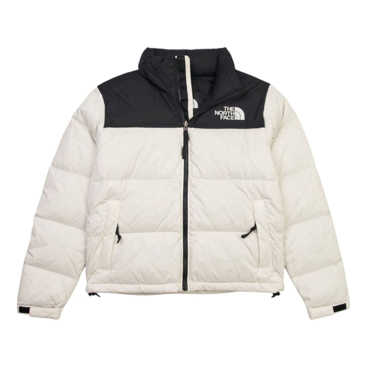 (WMNS) THE NORTH FACE Classic 1996 DWR Water-Repellen Jacket 'White' NF0A3XEO-GOM - 3XEO-GOM-1-Photoroom