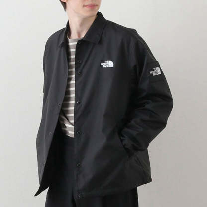 THE NORTH FACE Logo Wind Coaches Jacket 'Black' NP72130-K - 4_27363790-17a4-42d6-a053-179a818b01c7