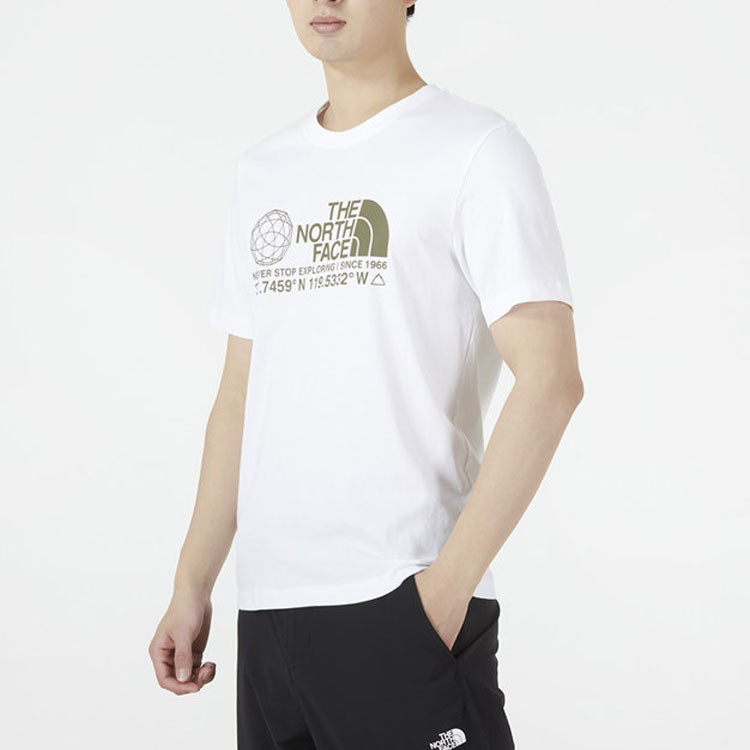 THE NORTH FACE Coordinates Short Sleeve T-Shirt 'White' NF0A7WAT-FN4 - 4_31aa5140-5d7d-499c-838c-4d04f2dbb60d