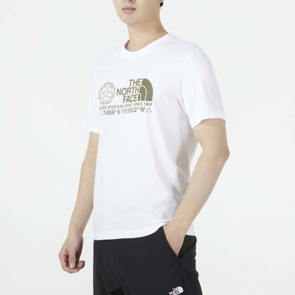 THE NORTH FACE Coordinates Short Sleeve T-Shirt 'White' NF0A7WAT-FN4 - 4_31aa5140-5d7d-499c-838c-4d04f2dbb60d
